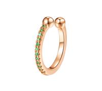 Hey Happiness Pendientes 'Green Cuff' oro rosa One Size EUR