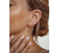 Hey Happiness Pendientes 'Heart and Arrow' oro One Size oro
