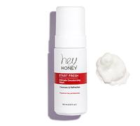 Hey Honey Espuma de lavado íntima para olor corporal, limpiador de equilibrio de pH, gel de lavado íntimo para mujeres, sin fragancia y no irritante, extracto de aloe vera, miel y propóleos para