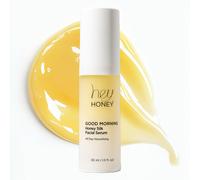 Hey Honey Good Morning Suero facial de seda y miel | Suero antienvejecimiento con vitamina C y αcido hialurσnico para una piel radiante, aumenta