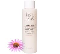 Hey Honey Skincare Tone It Up Propolis & Echinacea Water Herbal Face Toner | Effective 3 en 1 Hidrating, Soothes & Protects | Deep Pores Skin pH Balance | 5.0 oz
