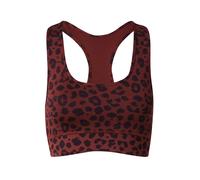 Hey Honey Sujetador deportivo marrón castaño / negro XL marrón castaño / negro