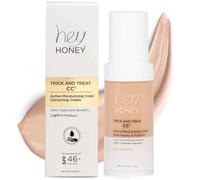 Hey Honey Trick And Treat CC² Crema hidratante activa con miel y propóleos | De ligero a mediano, 1 onza líquida