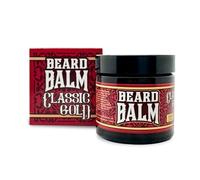 HEY JOE - Beard Balm Nº 8 CLASSIC GOLD 60 ml - Bálsamo para Barba - Argán, Jojoba, Coco, Karité y Cera de Abeja - Fijación Ligera - Aroma Clásico - Dermatológicamente Testado