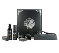 HEY JOE Kit Beard Growth System - Innovador Kit Para El Crecimiento De Barba A Base De Células Madre Vegetales - Tratamiento De 50 Días, color Black