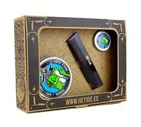 HEY JOE - Pomade Survival Kit SUPER STRONG | Kit pomada EXTRA FUERTE contiene la pomada 100 ml., 15 ml. y nuestro peine de bolsillo hecho a mano
