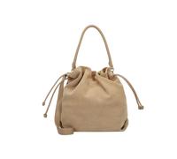 Hey Marly Cool Companion Suede Bolso bombonera Piel natural 38 cm marrón