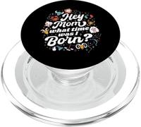 Hey Mom What Time Was I Born - Divertido signo del zodiaco PopSockets PopGrip para MagSafe