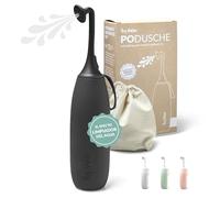 Hey Nature bidet portatil negro, bidet para WC para una limpieza suave e higiénica. Botella perineal postparto, para hemorroides y como alternativa al papel higiénico húmedo.