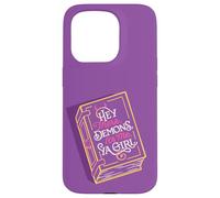 Hey There Demons, It's Me, Ya Girl Monster Romance Book Carcasa para iPhone 15 Pro