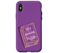 Hey There Demons, It's Me, Ya Girl Monster Romance Book Carcasa para iPhone X/XS
