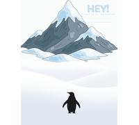 HEY! This is my Notebook Penguin: Penguin themed, Lined Journal for School, Students and Adults, 120 Pages, 8.5 x 11 inches