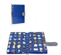 HEYANN Libro de exhibición de insignias, páginas de exhibición de pines esmaltados para almacenar más de 350 pines, soporte de almacenamiento de colección de broches de fieltro con 8 páginas