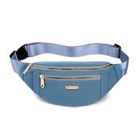 HEYANN Riñonera para mujer y hombre, riñonera pequeña, riñonera deportiva Bum Hip Bag Hombres Mujeres Oxford Tela Riñonera Unisex Elegante Riñonera Fanny Pack Trendy Crossbody Bag, azul, Moda