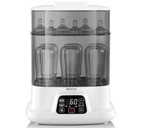 HEYAXA Vaporizador y secadora de biberones, vaporizador eléctrico para biberones, seguro y fiable, ajuste universal para todos los artículos de bebé, biberones, extractor de leche, pantalla táctil