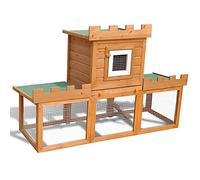 heybb Casa Grande de Animales Jaula conejera de Madera Jaula Hamster Madera