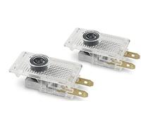 HEYCE 2PCS LED Sombra Bienvenida Iluminación la Puerta del Coche Iluminación Entrada Proyector Luz Puerta Fantasma Luz Entrada Logo Puertas Accesorios 3D Señal para Opel Insignia A B 2009-2018