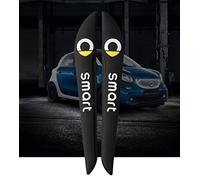 HEYCE 2Pcs Pegatina de protección anticolisión para Puerta de Coche para Smart 450 451 453 Fortwo Forfour Tira de Goma, Tira Protectora, Accesorios Exteriores antiarañazos