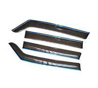 HEYCE 4 Piezas Deflector de Viento Vidrio Acrílico Primera Calidad, Deflector Lluvia para Coche, Cubierta Lluvia, Gris Humo para Jeep Renegade 2015-2019, Ventanas Laterales Delanteras y Traseras