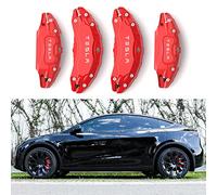 HEYCE Cubierta de Pinza de Rotura Apta para Tesla Modelo Y 2019 2020 2021 2022 tamaño de Rueda 19 Pulgadas 20 Pulgadas Protector de Pinza roja Accesorios de Modelo mejorados,19 Inch