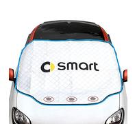 HEYCE Cubierta Ventana Delantera para Smart Forfour Fortwo 453 451 450 Cubierta Parabrisas automóvil protección Ventana protección Solar contra Nieve Hielo Helada Sol UV Polvo (183×116cm)