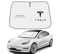 HEYCE Parasol para Parabrisas, Parasol para Coche, Parasol para Parabrisas Delantero, Parasol para Coche, Protector UV para Parabrisas para Tesla Model 3 Model Y 2016-2023