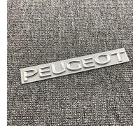 HEYCE Pegatina Decorativa, Emblema, Insignia de Metal, Logo para carrocería de Coche, Pegatina, Accesorios de Letras de Estilo de Coche para Peugeot,A