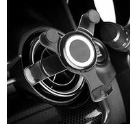 HEYCE Soporte para móvil de Coche para ventilación Redonda Protección contra arañazos Soporte para móvil de Coche para Smart 451 453 FIAT 500 Ibiza