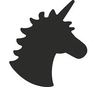 Heyda 203687466 - Perforadora (tamaño pequeño, aprox. 1,7 cm), diseño de unicornio