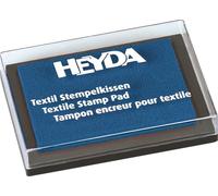 Heyda Tampón textil azul oscuro