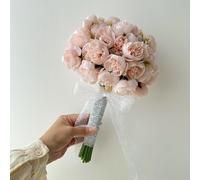 HEYDGBBZ Artificial Flowers For Decoration, Flower Artificial, 54 Simulated Peony Bouquets, Home Decoration Ornaments, Photography Props Bouquets(Pink)