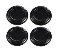 HEYDGBBZ Patas de Repuesto para Muebles, sofá, Armario, Mesa, Piano, Ruedas, 4 Unidades, Posavasos, antiruido, Almohadillas Profesionales portátiles, Protector de Suelo(Black)