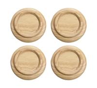 HEYDGBBZ Patas de Repuesto para Muebles, sofá, Armario, Mesa, Piano, Ruedas, 4 Unidades, Posavasos, antiruido, Almohadillas Profesionales portátiles, Protector de Suelo(Wood)