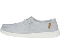 HEYDUDE 45228 Austin Lift Egret Sabot para mujer de tela blanca, Egret, 41 EU