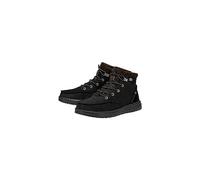 HEYDUDE Bradley Boot Leather, Botas de Moda Hombre, Negro, 39 EU
