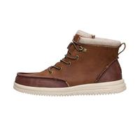 HEYDUDE Bradley Classic Tumbled para hombre, Cognac/Multi, 42 EU