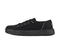 HEYDUDE Cody Canvas - Zapatos para Hombre - Zapatillas con Sistema de Cordones Fácil, Black/Black, 41