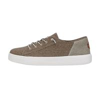 Hey Dude Conway Craft - Tenis de lino para mujer, Beige Bronceado, 43 EU