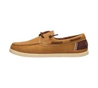 HEYDUDE Harbor Lo Classic para Hombre, Marrón Hueso/Multi, 45 EU
