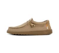 Hey Dude Malla Deportiva Wally, Mocasin Hombre, Blanco, 43 EU