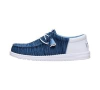 HEYDUDE Men Wally Funk Craft Mesh Navy Casual Moccasin 48 EU