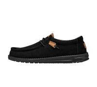 HEYDUDE Men Wally Slip Warmth Black/Smoke Grey Casual Moccasin 44 EU