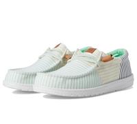 HEYDUDE Mocasines Wally Tri Nu Prep para hombre, Verde ceniza/multicolor, 45 EU