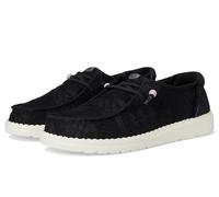 HEYDUDE Mocasines Wendy de Encaje de Ganchillo para Mujer, Negro -, 39 EU