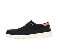 HEYDUDE - Paul Canvas, Zapatillas sin Cordones para Hombre, Black, 40