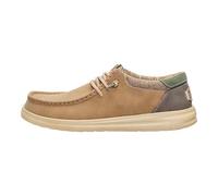 HEYDUDE Paul Classic - Mocasines sin Cordones para Hombre | Cuello acolchado en el tobillo, cordones elásticos, plantilla de espuma extraíble, suela antideslizante