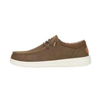HEYDUDE Paul Classic - Zapatos Estilo Mocasín para Hombre, Brown, 43