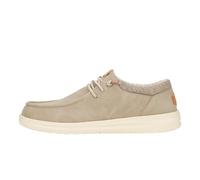 Mocasines para hombre de DUDE 43352 paul classic TAUPE_GREY 45