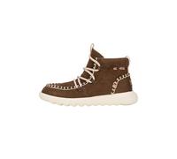 HEYDUDE Reyes Suede - Botines para Mujer, Espresso, 38