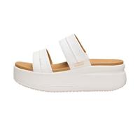 HEYDUDE Sandalias clásicas Austin Slide para mujer, Marfil, 36 EU